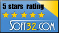 Soft32.com 5 Stars!