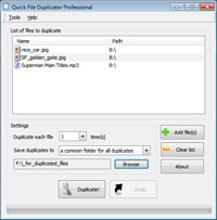 Quick File Duplicator